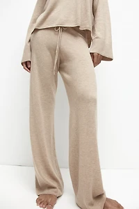 Pantalon en cachemire mélangé