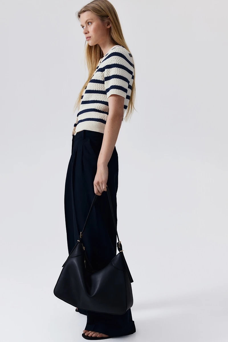 Textured-Knit Cardigan