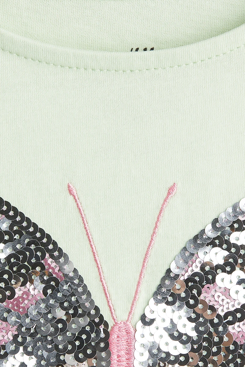 Sequin-Design Top