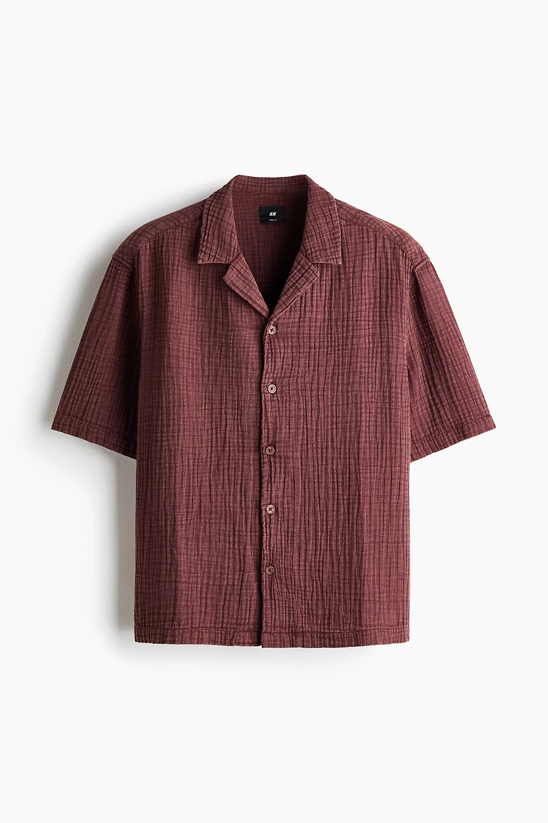 Chemise décontractée en mousseline