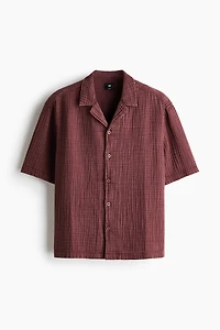 Chemise décontractée en mousseline