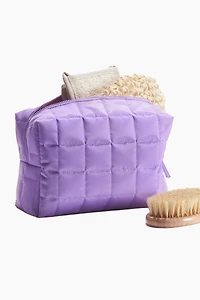 Quilted Toiletry Bag