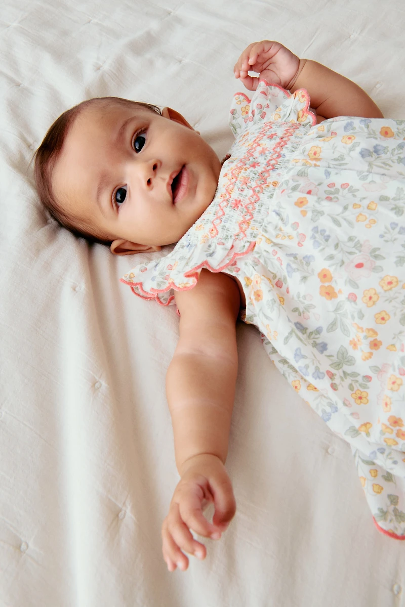 Robe une pièce en coton