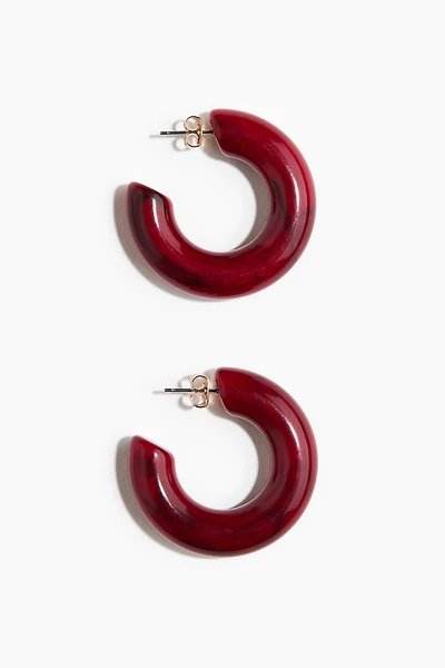 Chunky Hoop Earrings