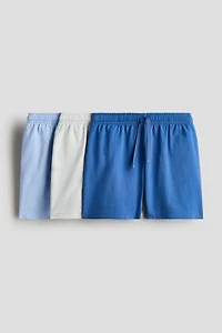Lot de 3 shorts en jersey coton