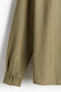 Loose Fit Textured Shirt