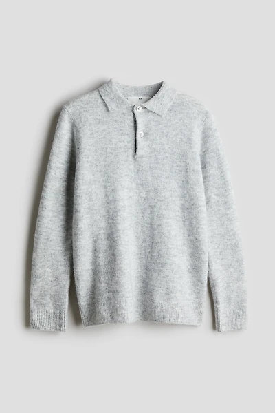 Knit Polo Shirt