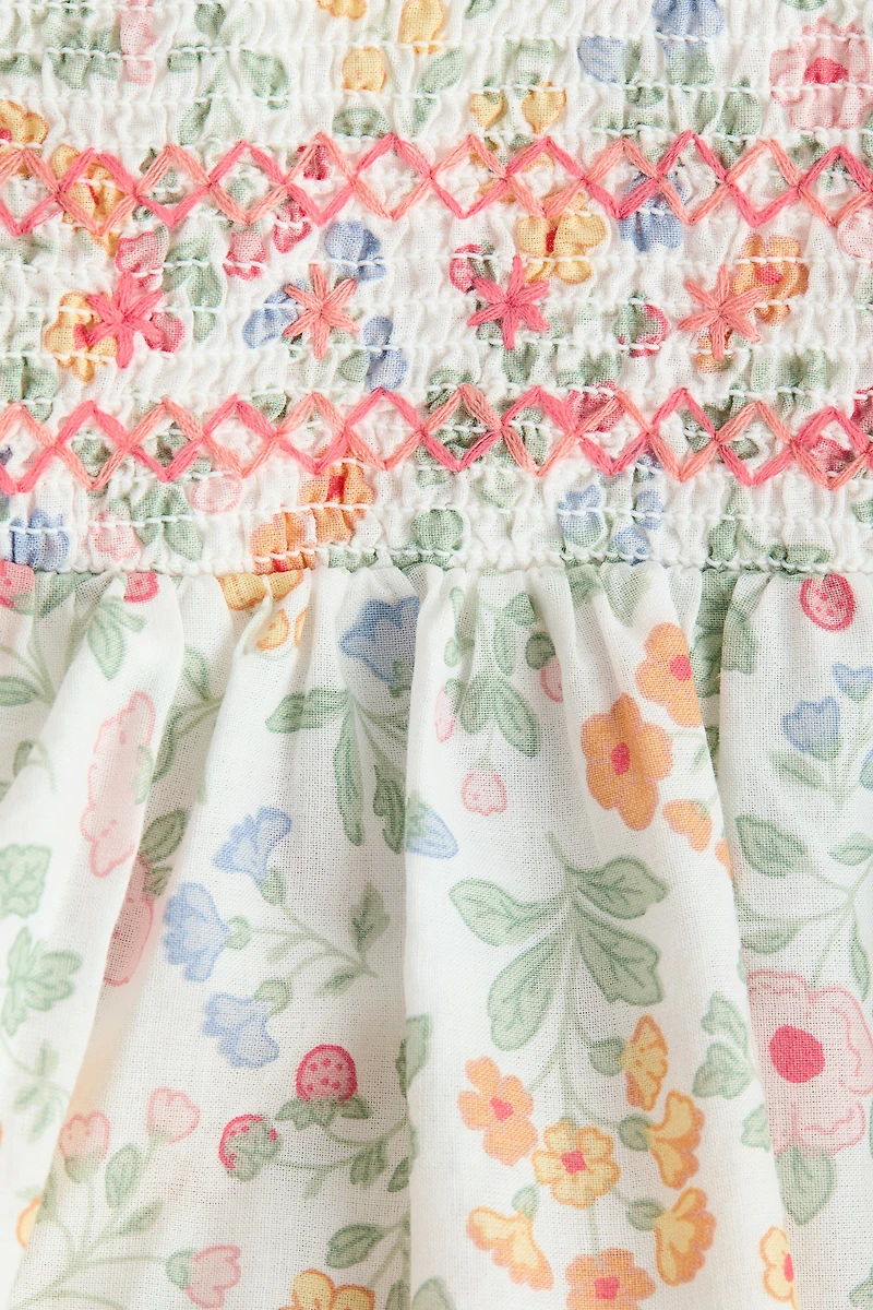 Robe une pièce en coton