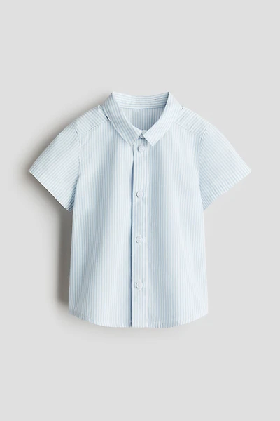 Chemise en popeline de coton