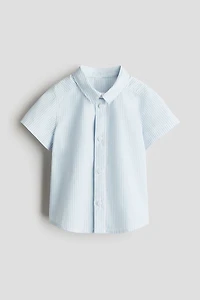 Chemise en popeline de coton