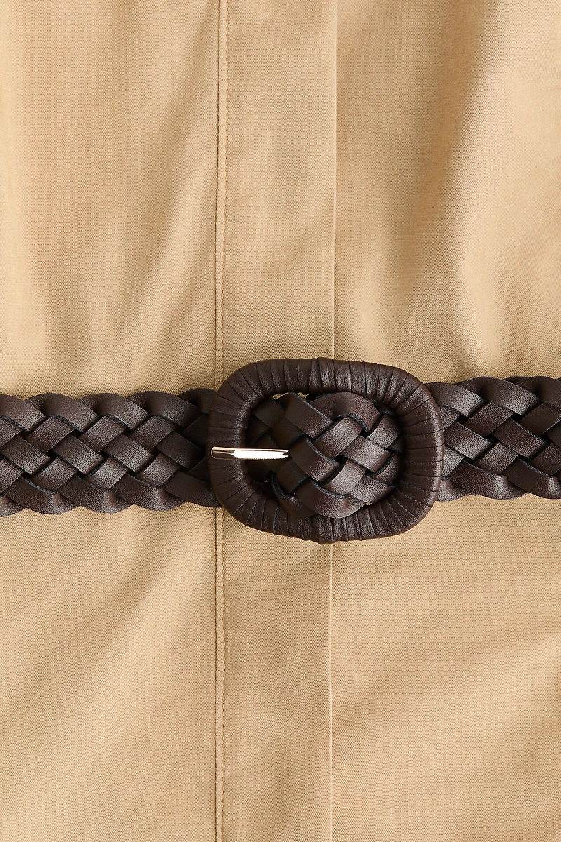 Cotton Poplin Shirt Dress