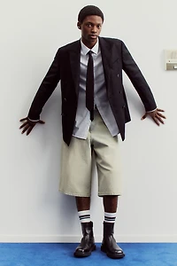 Short Super ample en denim