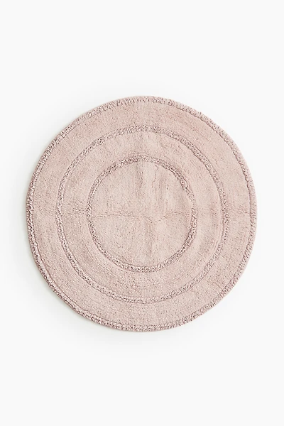 Round Cotton Bath Mat