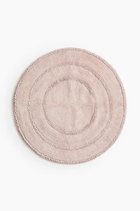 Round Cotton Bath Mat