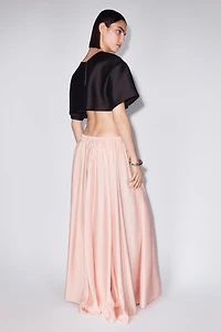 Jupe maxi en viscose mélangée
