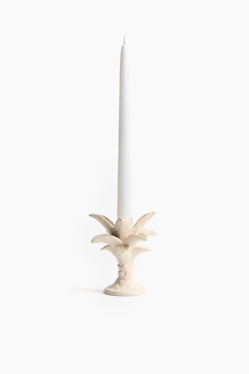 Small Palm Tree Candlestick