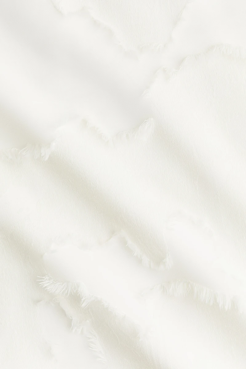 Jacquard-Weave Blouse