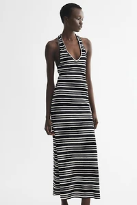 Robe dos nu en tricot