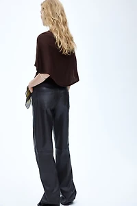 Haut cape en fin tricot