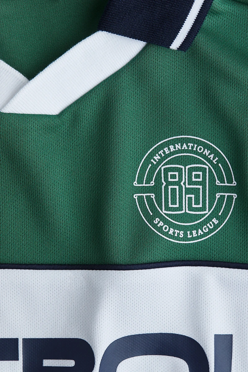 Soccer Shirt with Collar