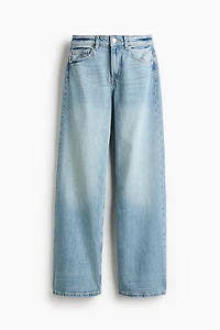 Straight High-Waist Jeans
