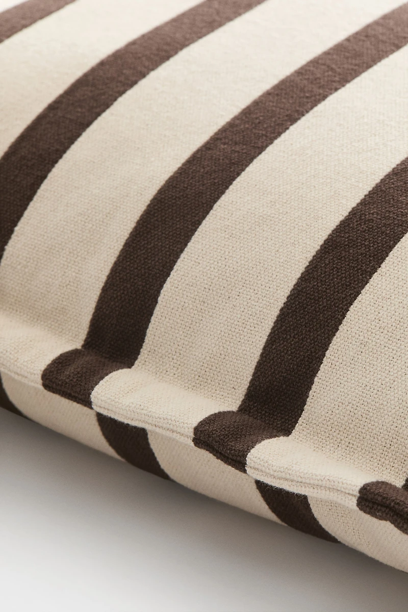 Patterned Canvas Cushion Cover