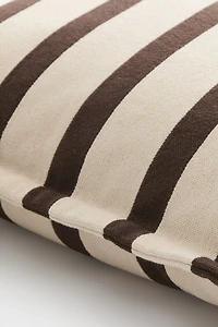 Patterned Canvas Cushion Cover