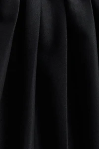 Pleated Mini Skirt