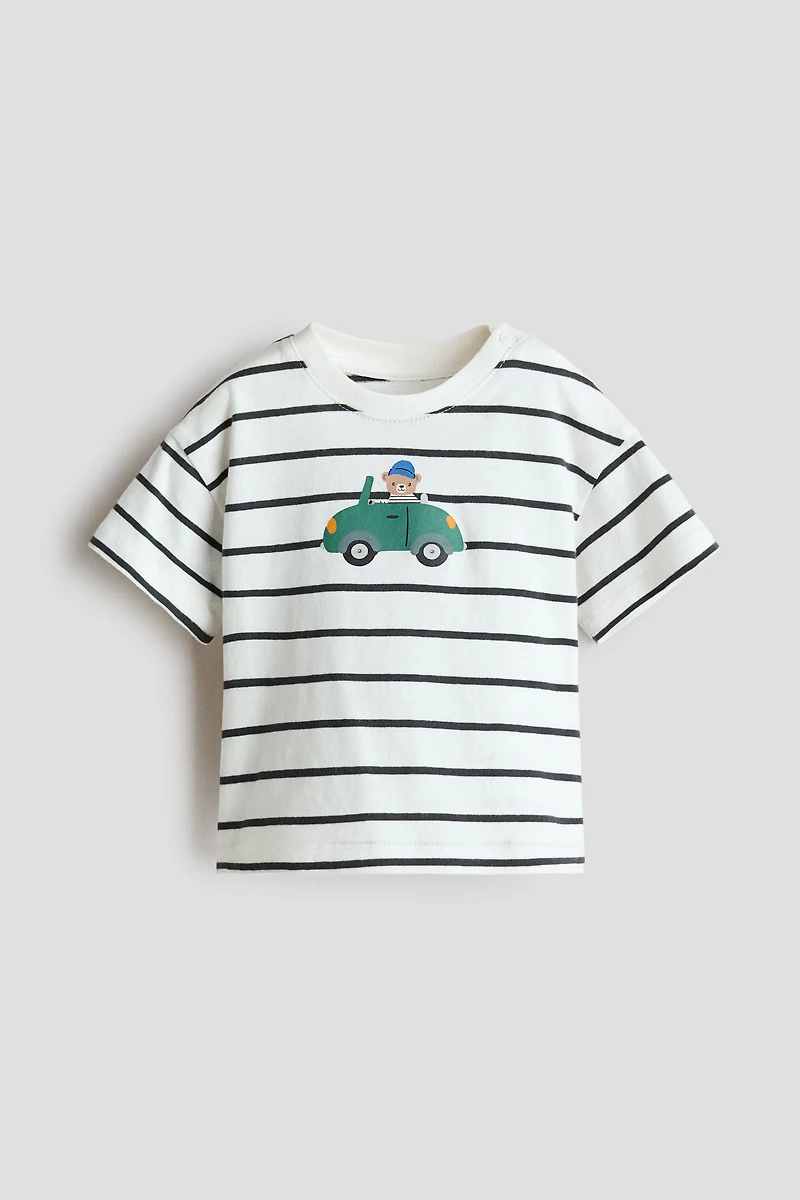 Printed Cotton T-Shirt
