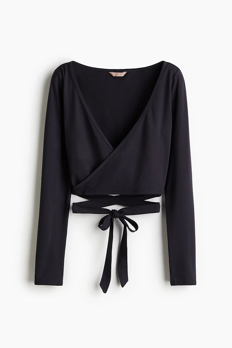 Short Wrap Top