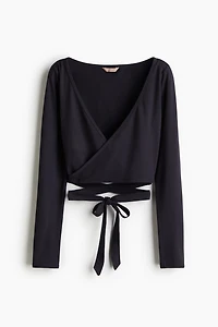 Short Wrap Top