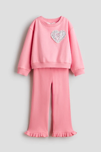 2-Piece Set with Motif
