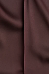 Wide Crease-Detail Pants