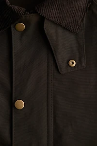 Veste en coton ciré