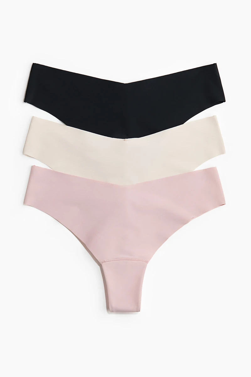 3-Pack Microfiber Brazilian Briefs