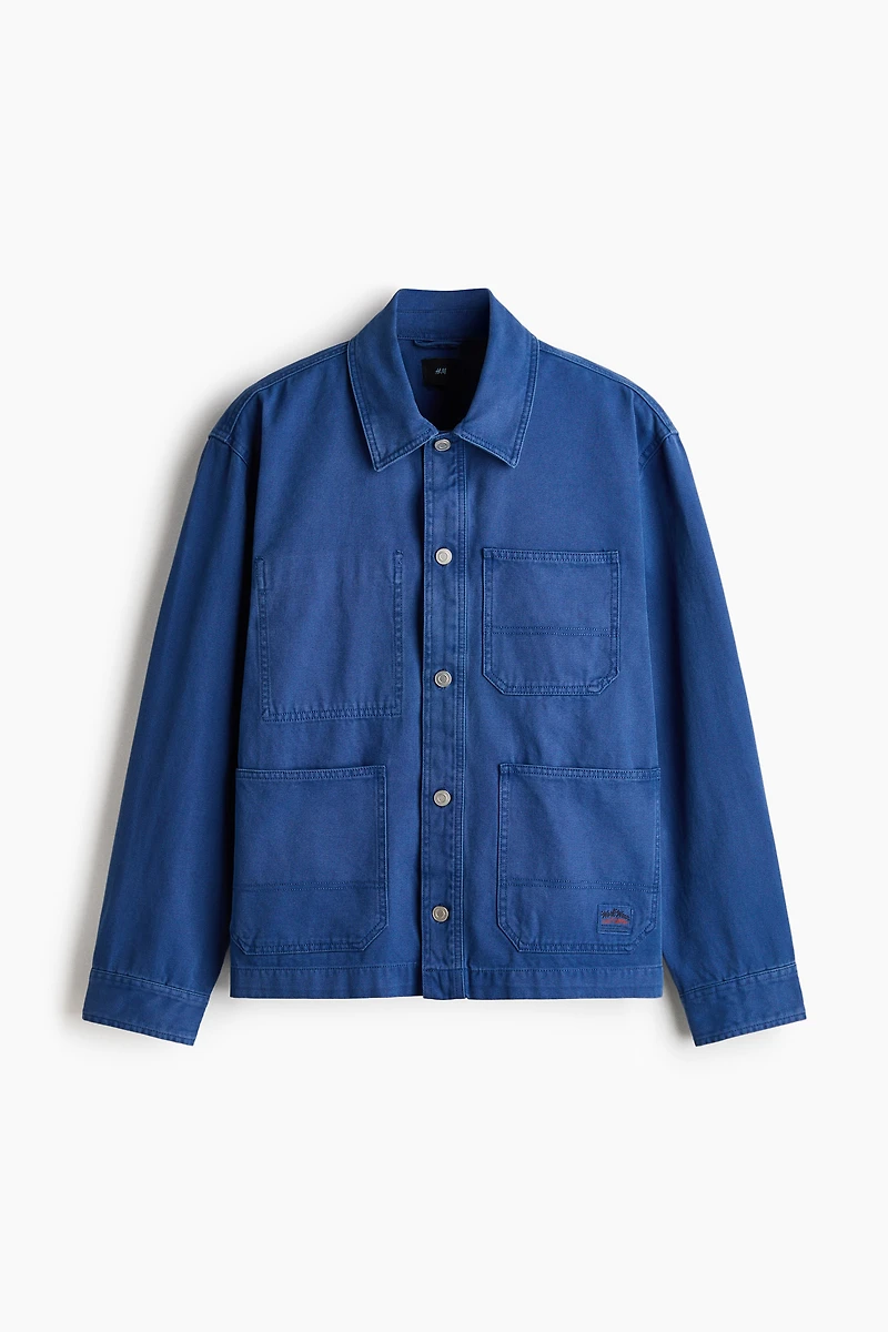 Canvas overshirt