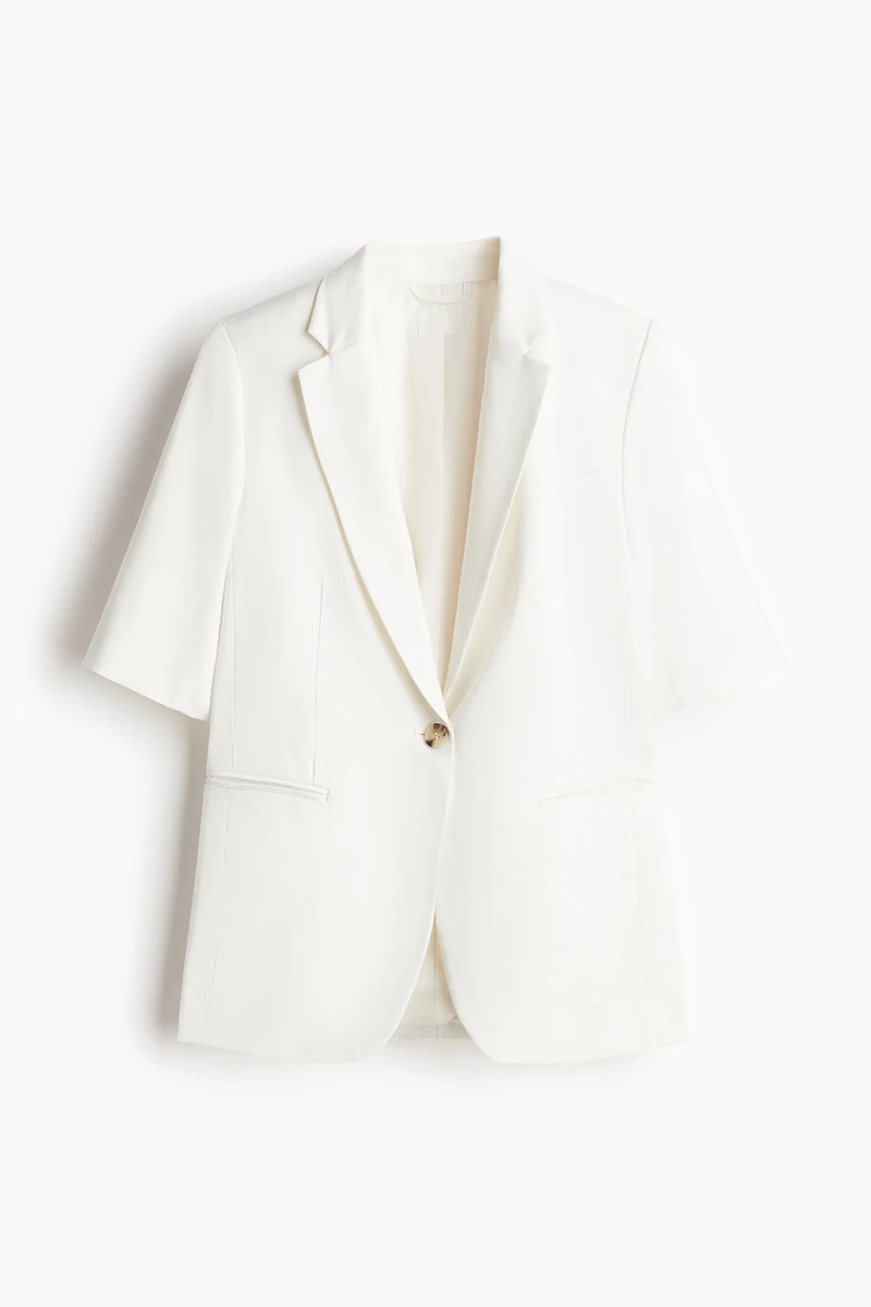Short-Sleeved Blazer
