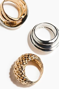 3-Pack Rings
