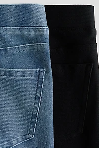 2-Pack Flared Jeggings