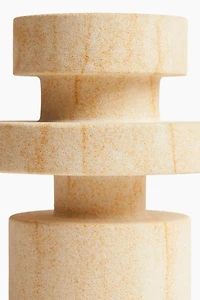 Small Sandstone Candleholder