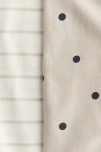 2-pack Zip-up Pajama Jumpsuits