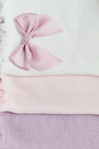 3-Pack Ruffle-Trimmed Socks