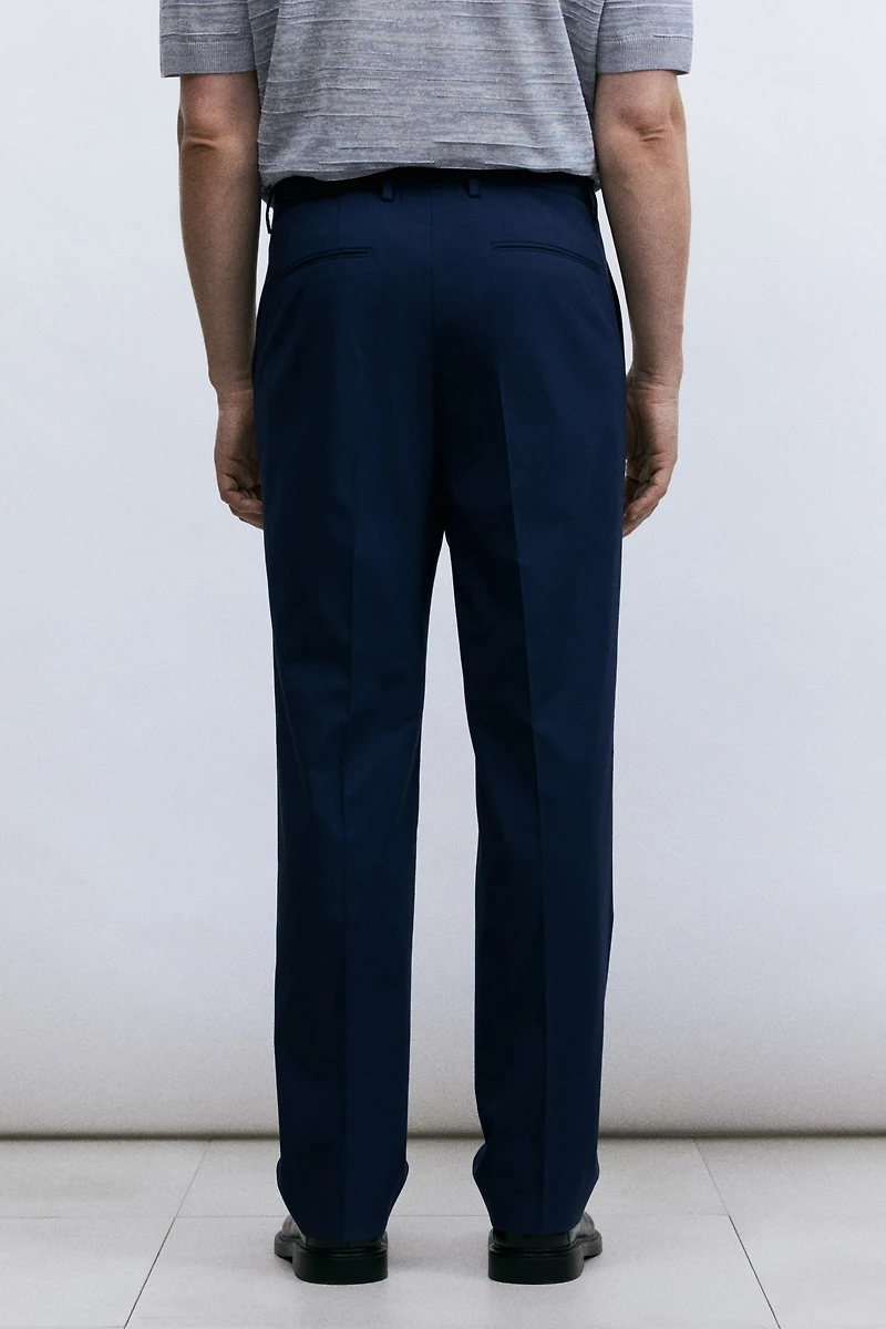 Regular-Fit Suit Pants