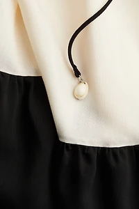 Tiered Tie-Strap Dress