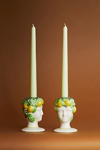 Stoneware Candleholder