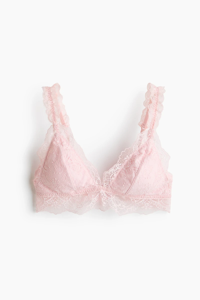 Padded Soft-Cup Lace Bra