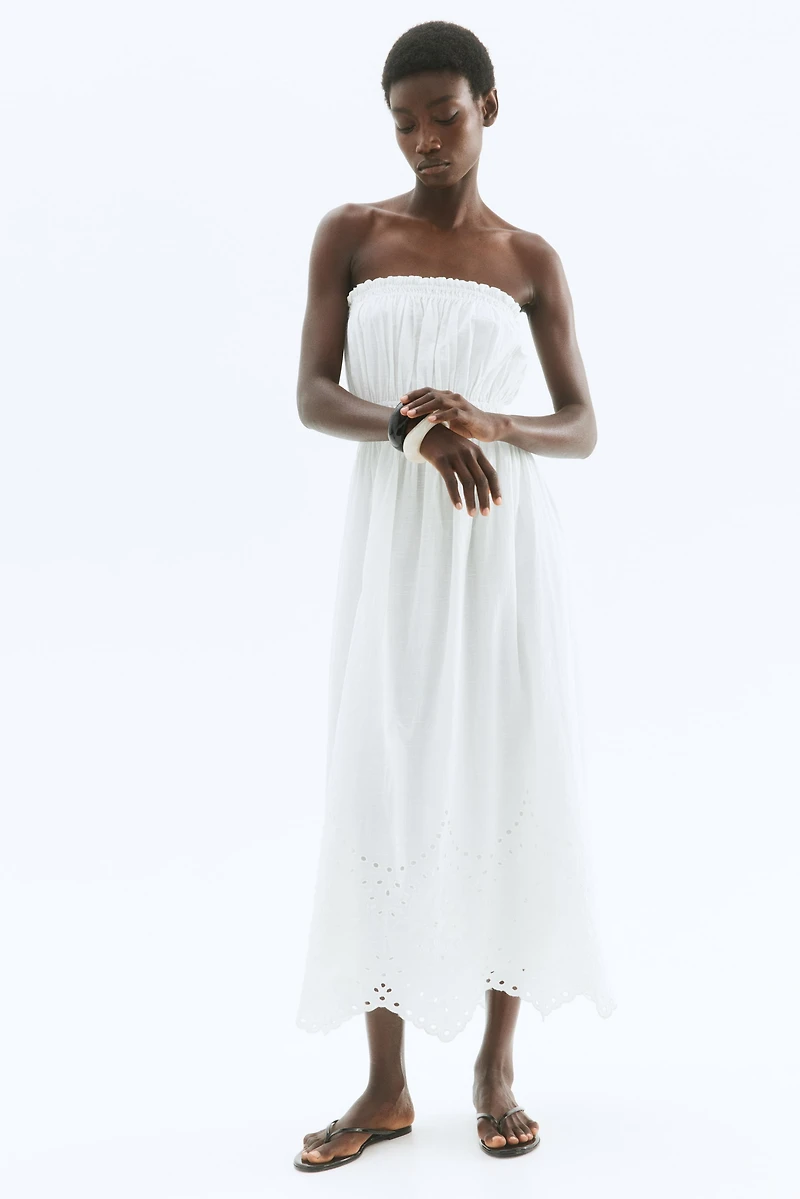 Cotton Bandeau Dress