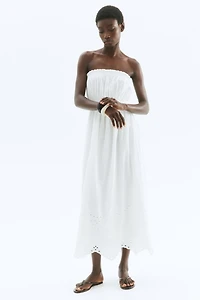 Cotton Bandeau Dress