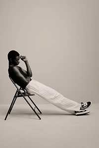 Loose Fit Twill Pants