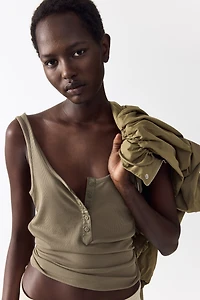 Ribbed Tank Top